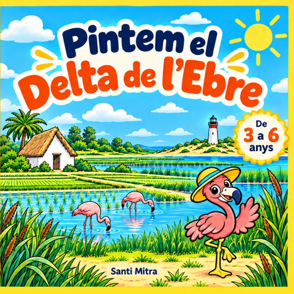 Portada de Pintem el Delta de l’Ebre, 3–6 anys