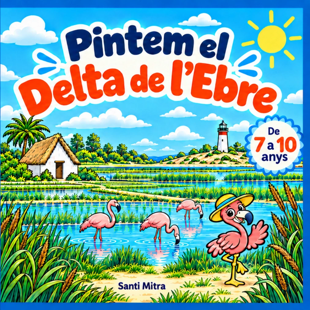 Portada de Pintem el Delta de l’Ebre, 7–10 anys